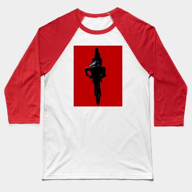 Bike rider Baseball T-Shirt by Kielly